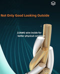 USB Cable FAST Charger Charging Type-C Cord with LED Light Universal
