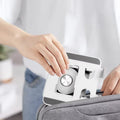 Adjustable Tablet Phone Computer Stand & 360 Rotating Base Foldable Laptop Riser Desk Holder for Macbook Ipad 4-12 Inch Device