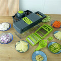 Vegetable Shredder Cocina Multifunctional Household Vegetable Cutter Carrot Onion Dicing Julienne Slicing Tool Fruit Slicer