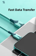USB Cable FAST Charger Charging Type-C Cord with LED Light Universal