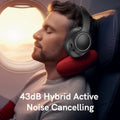 Wireless Headphones with Built-In Microphone,Bluetooth Headphones Headset,Noise Cancelling Over-On Ear Headphones,Lux Bluetooth Headphones for Home Game Computer Television