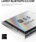 B8 Bluetooth Headphones, 120H Playtime Headphones Wireless Bluetooth