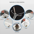 Kitchen Sink Cleaning Pipe Plunger and Sinks Sewer Toilet Unclogging with Grab Handle Factory Supply Four-Jaw Pickup Unblocker