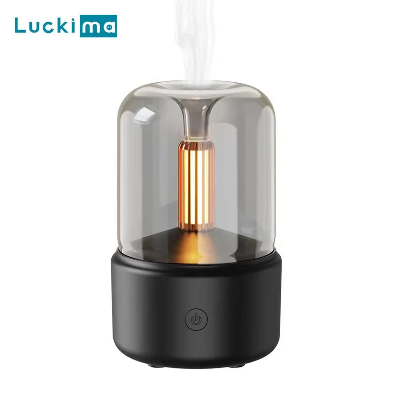 New Essential Oil Aroma Diffuser Mini USB Air Humidifier with LED Night Light Desktop Mist Sprayer Home Aromatherapy Diffuser