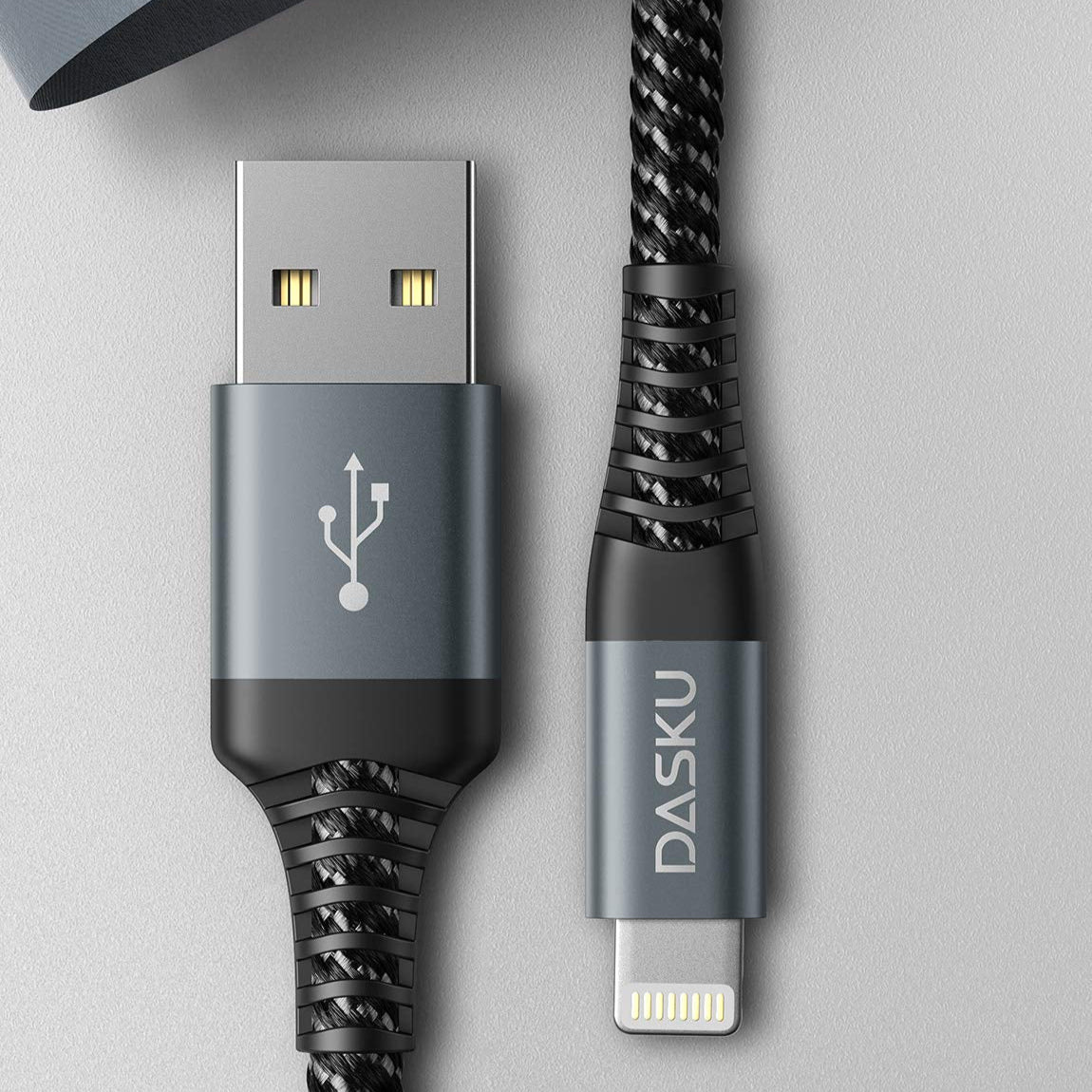 10 Ft Iphone Charger Cord 3Pack Long Mfi Certified Lightning Cable 10 Feet Braided USB Iphone Charging Cord with Apple Iphone 14 13 12 11 Pro Max XS XR X 8 7 6 5 plus Ipad