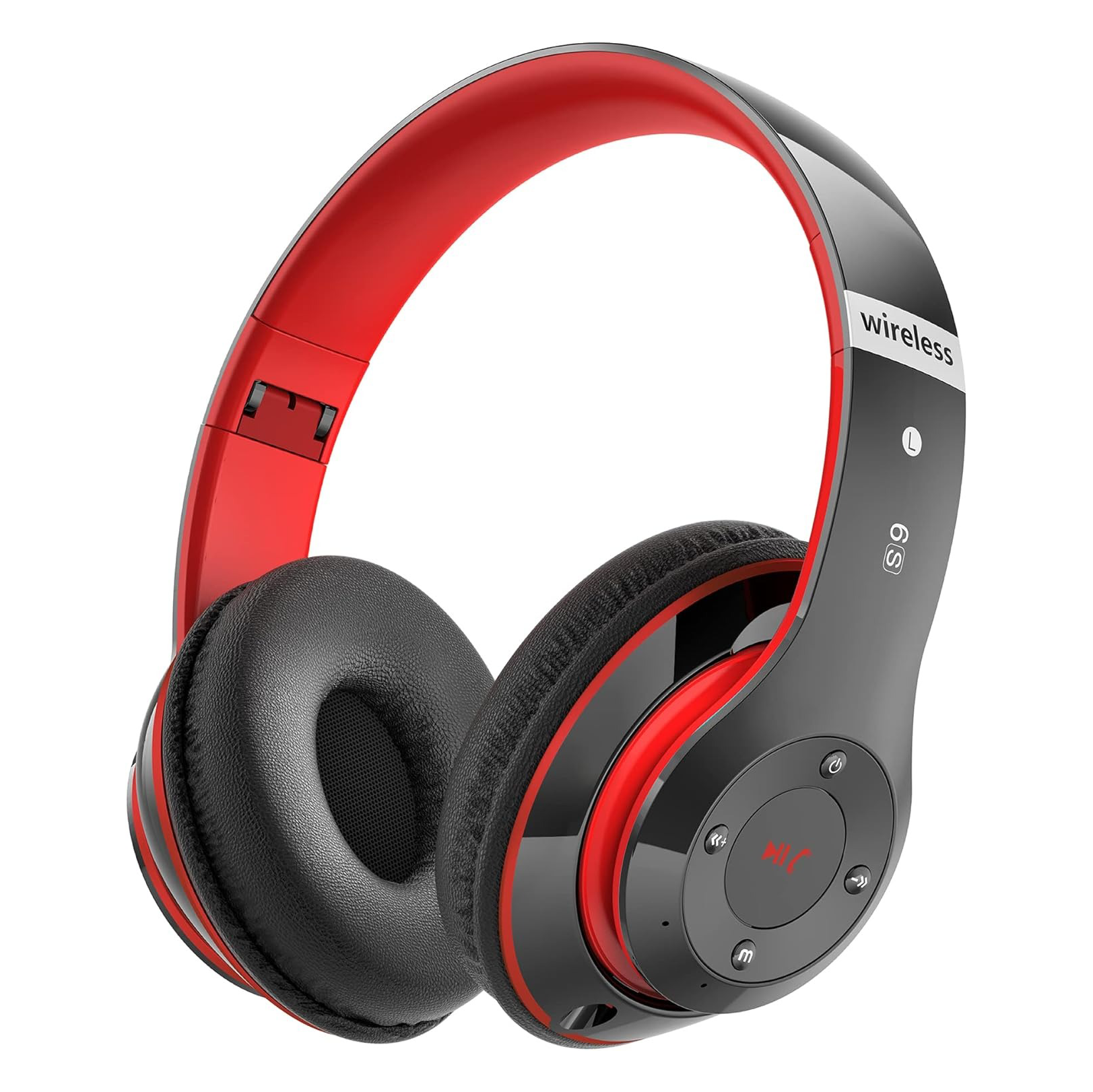Bluetooth Over-Ear Headphones with 40H Playtime & 6 EQ Modes