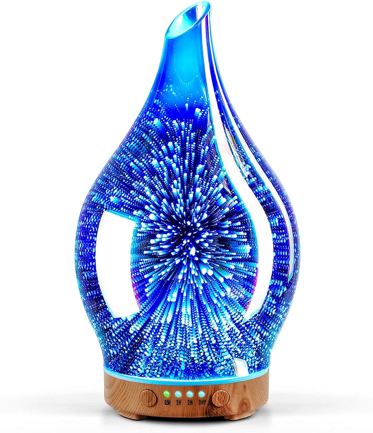 Oil Diffuser 3D Glass Aromatherapy Ultrasonic Humidifier