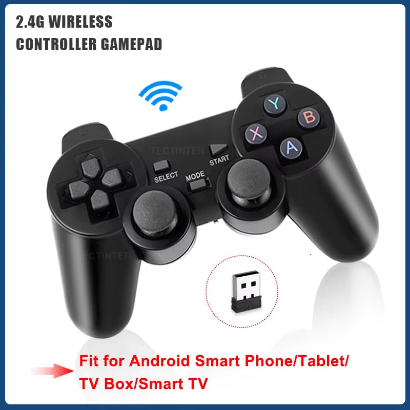 2.4G Wireless Gamepad for PS3/TV Box/ Android Phone PC Joystick for Super Console X Pro Game Controller for PS3 Accessories