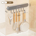 Kitchen Shelf Multifunctional Storage Rack Wall Mounted Non Perforated Suction Cup Household Storage